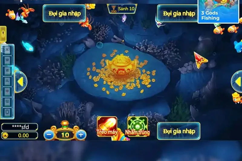 Thế giới các loại cá đa dạng tại 3 Gods Fishing Danh sách loài cá độc đáo trong 3 Gods Fishing